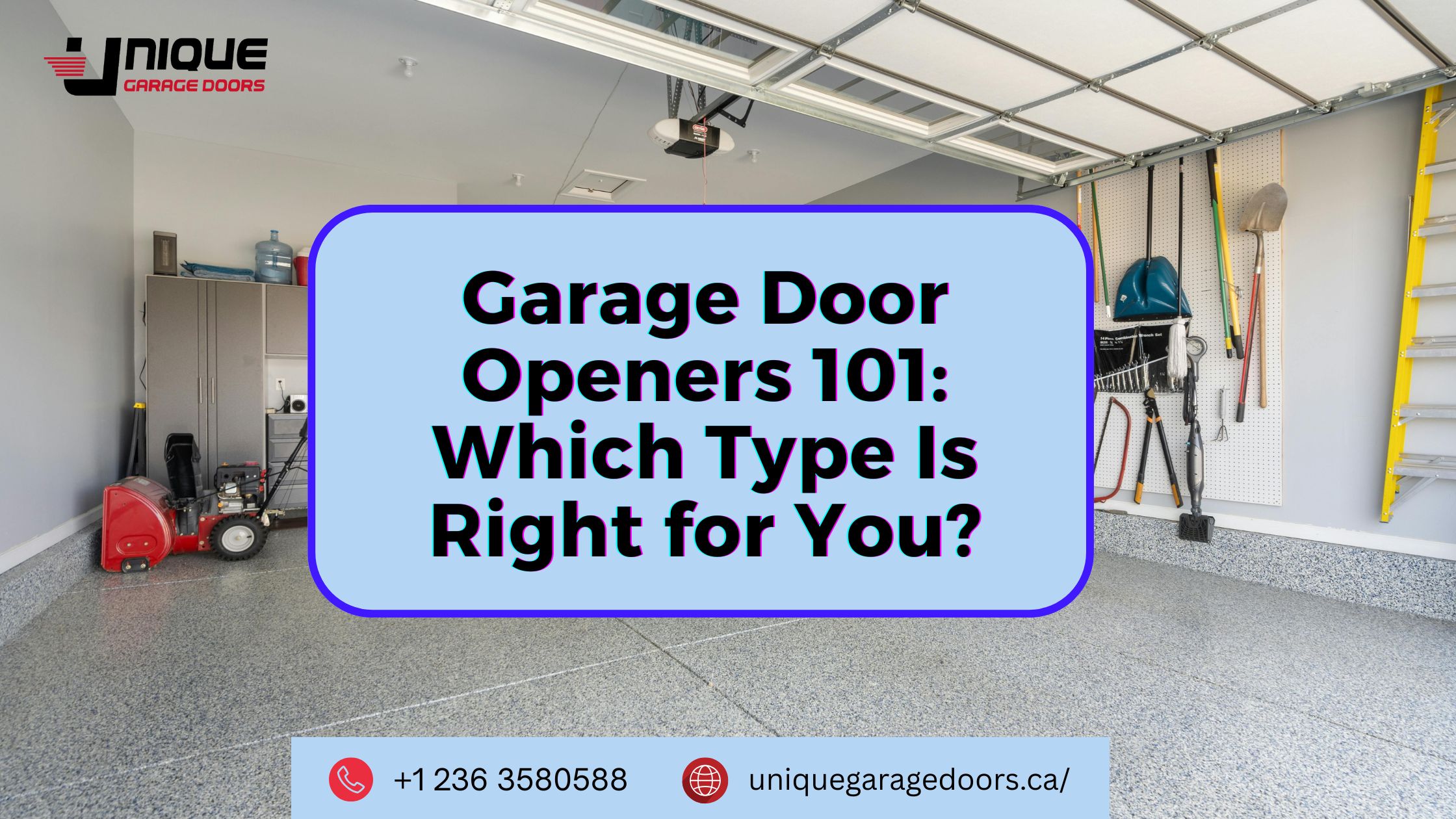 Garage Door Openers 101: Which Type Is Right for You?
