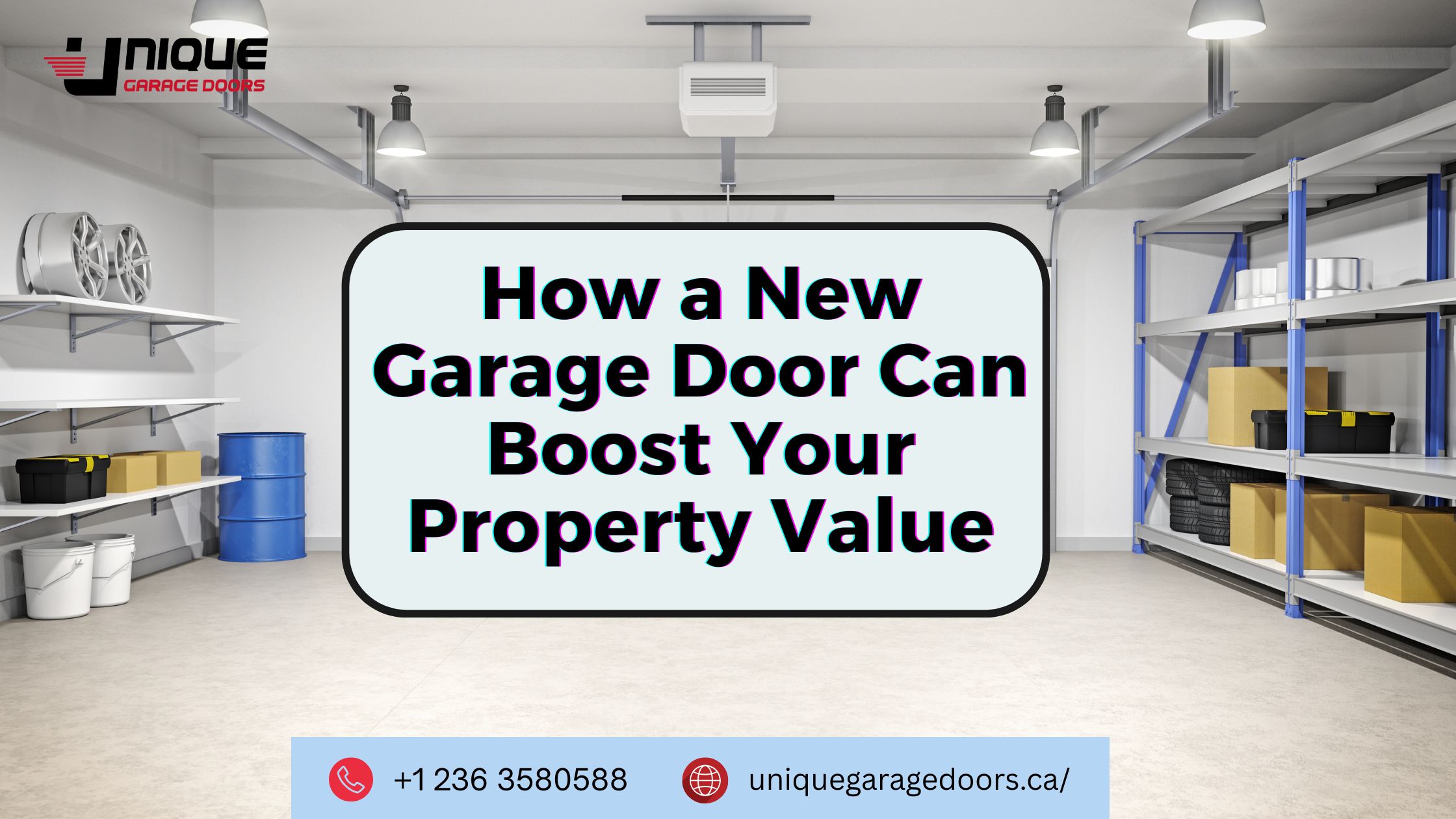 How a New Garage Door Can Boost Your Property Value